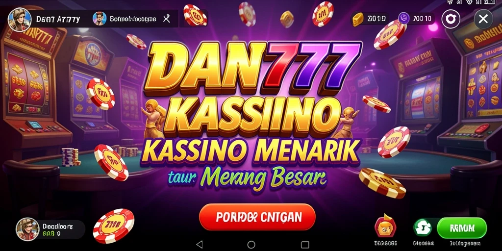 Tampilan gameplay menarik dari DAN777 yang memikat pemain Kasino.