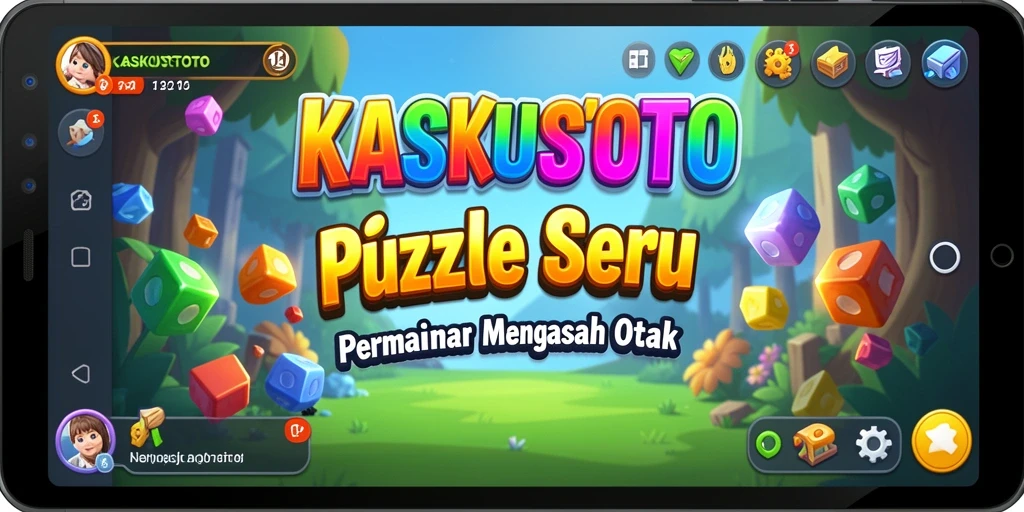 Tampilan gameplay KASKUSTOTO dengan teka-teki menantang.