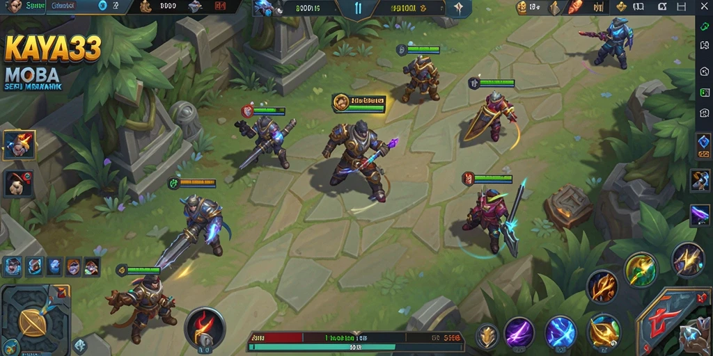 Gameplay seru KAYA33 dengan pertarungan taktis.