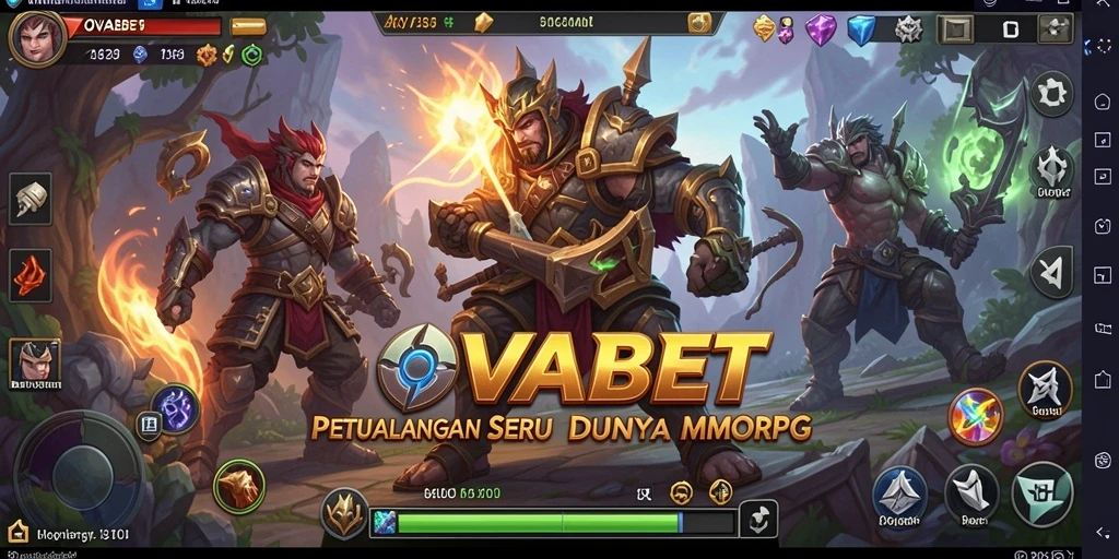 Tampilan gameplay OVABET yang penuh aksi dan petualangan