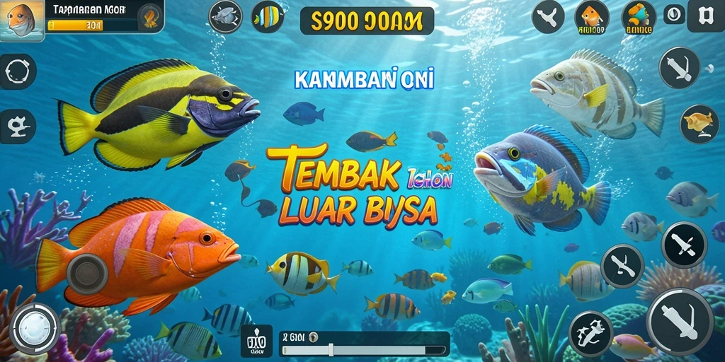 Tampilan gameplay S80 yang seru dan menegangkan dalam Tembak Ikan.