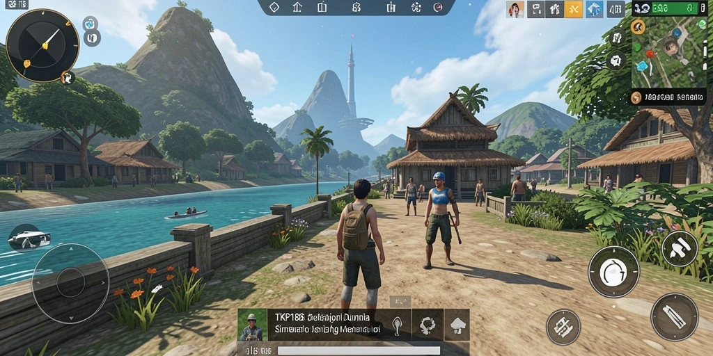 Screenshot gameplay TKP188 yang menampilkan aksi simulasi yang seru.