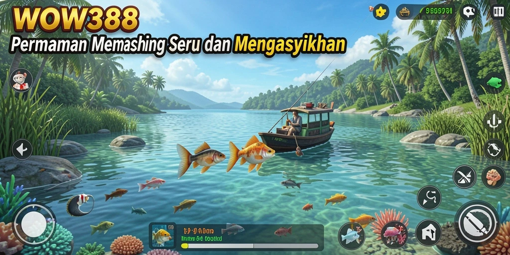 Tangkapan ikan terbesar dari gameplay WOW388 yang mendebarkan.